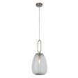 Combe 1Lt Pendant Ceiling Light Satin Nickel - Comet Lighting