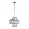 Drewe 1Lt Pendant Ceiliung Light Chrome - Comet Lighting