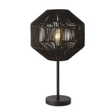 Exbridge 1Lt Table Lamp Black - Comet Lighting