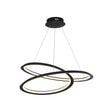 Farway LED Pendant Ceiling Light Black - Comet Lighting