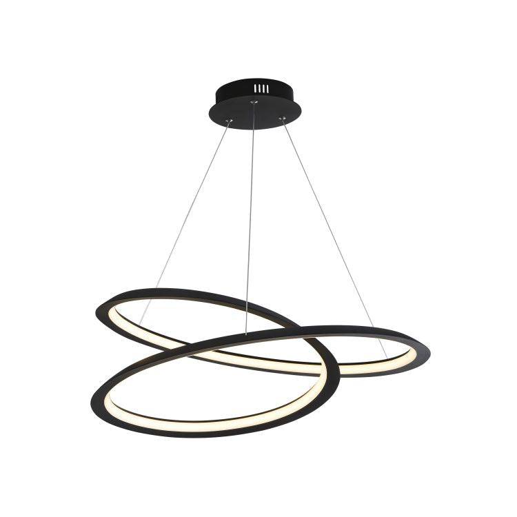 Farway LED Pendant Ceiling Light Black - Comet Lighting