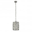 Ideford 1Lt Pendant Ceiling Light Chrome - Comet Lighting