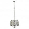 Ideford 5Lt Pendant Ceiling Light Chrome - Comet Lighting