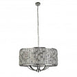 Ideford 8Lt Pendant Ceiling Light Chrome - Comet Lighting