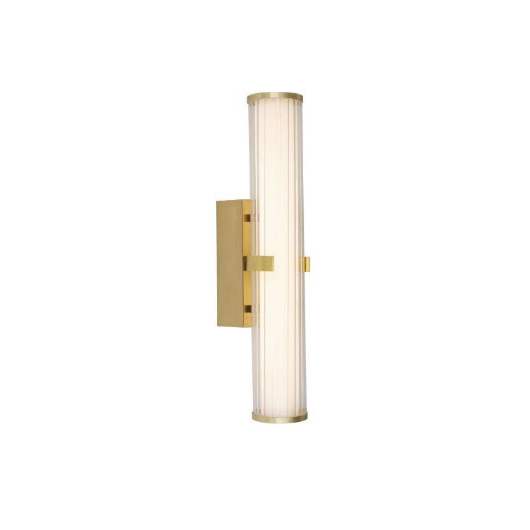 Ilsington LED Wall Light Gold 430mm IP44 - Comet Lighting