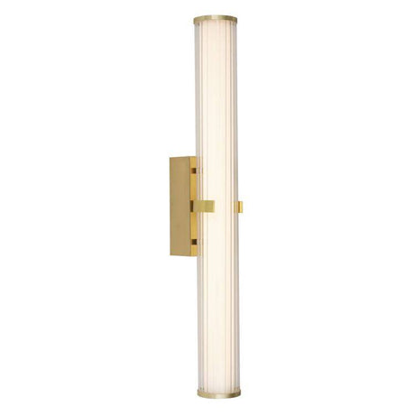 Ilsington LED Wall Light Gold 630mm IP44 - Comet Lighting