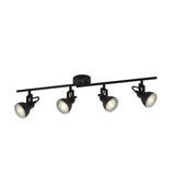 Kennerleigh 4Lt Spotlight Split-bar - Black - Comet Lighting