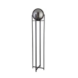 Kenton 1Lt Floor Lamp Black - Comet Lighting