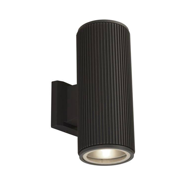 Kingswear Outdoor Up/Down Wall/Porch Light - Black - Comet Lighting