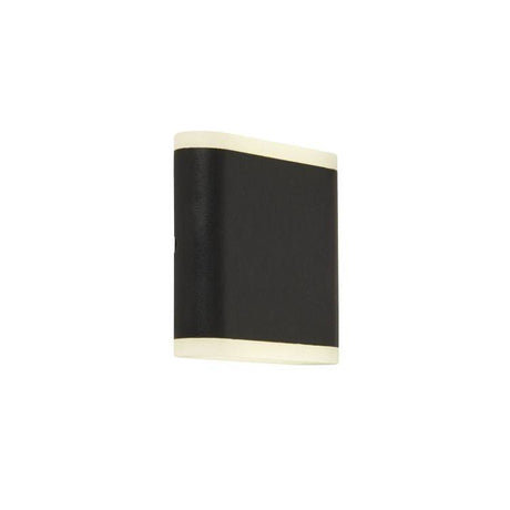 Ottawa Outdoor LED Up/Down Wall Light - Matt Black - Comet Lighting