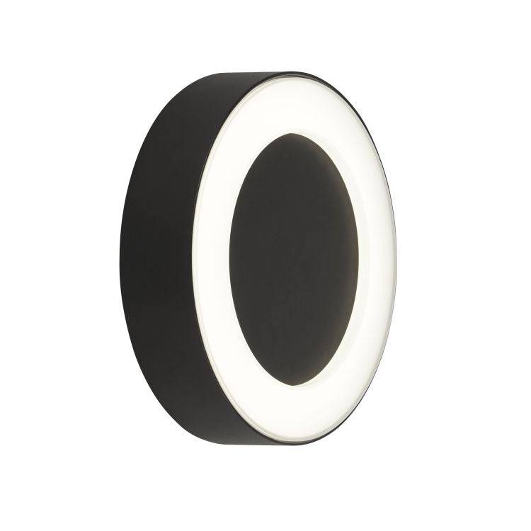 Sidford Outdoor LED Wall Light - Black - Comet Lighting