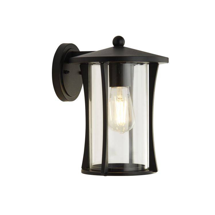 Southbrook 1Lt Outdoor Wall/Porch Light - Black - Comet Lighting