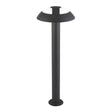 Umberleigh Outdoor LED Post Dark Grey 730mm - Comet Lighting