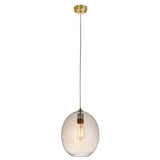 Abakan Pendant Ceiling Light Satin Brass - Comet Lighting