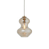 Abitibi Pendant Ceiling Light Satin Brass - Comet Lighting