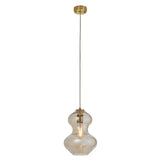 Abitibi Pendant Ceiling Light Satin Brass - Comet Lighting