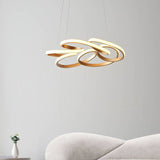 Adda LED Pendant Ceiling Light Satin Gold - Comet Lighting