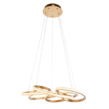 Adda LED Pendant Ceiling Light Satin Gold - Comet Lighting