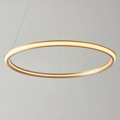 Adige LED Pendant Ceiling Light Satin Gold - Comet Lighting