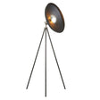 Battle Floor Lamp Matt Nickel - Comet Lighting