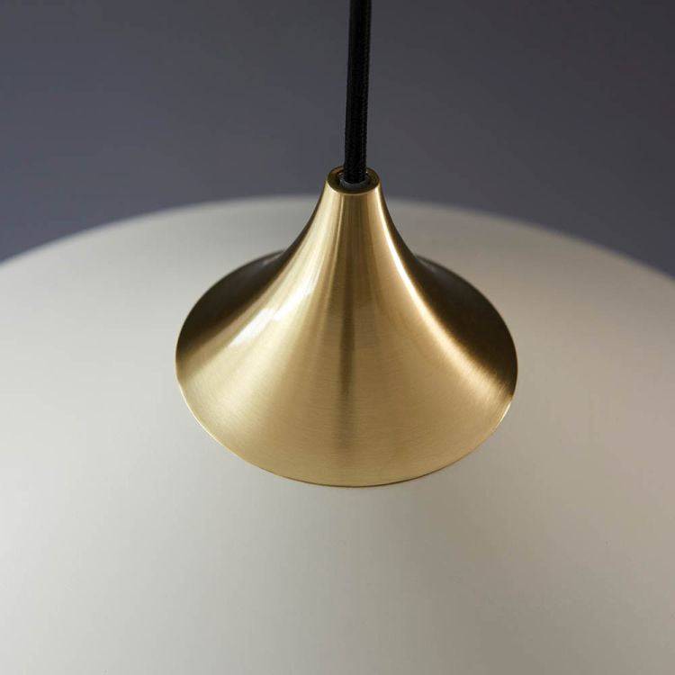 Battle Pendant Ceiling Light Brushed Brass - Comet Lighting