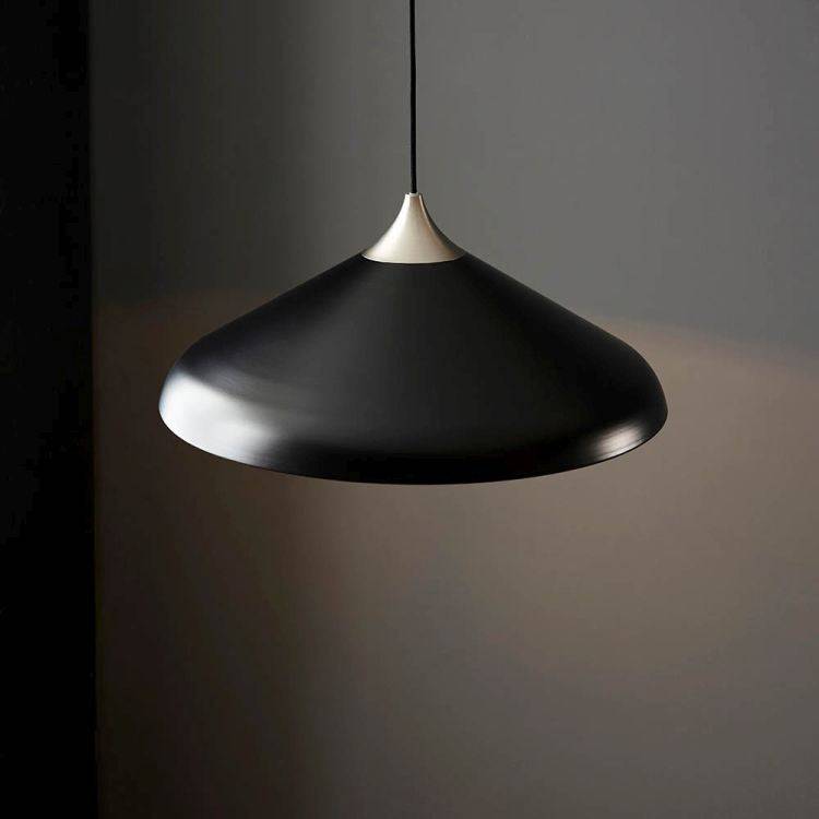 Battle Pendant Ceiling Light Matt Nickel - Comet Lighting