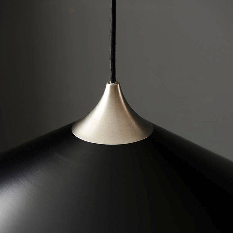 Battle Pendant Ceiling Light Matt Nickel - Comet Lighting