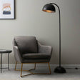 Caroni Task Floor Lamp Matt Black - Comet Lighting