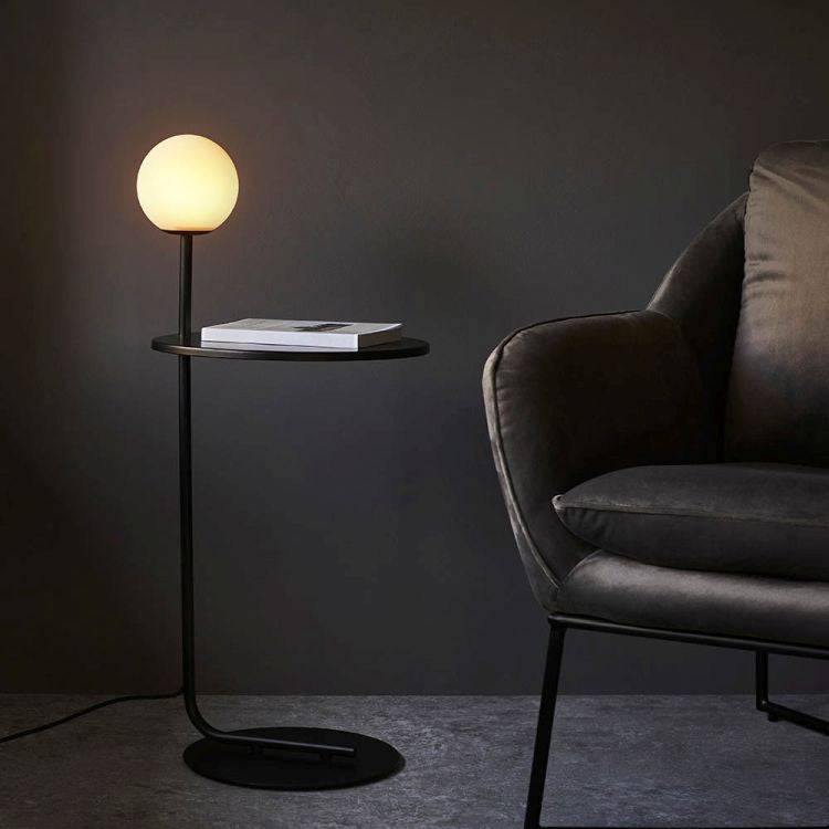 Coosa Floor Lamp Black - Comet Lighting