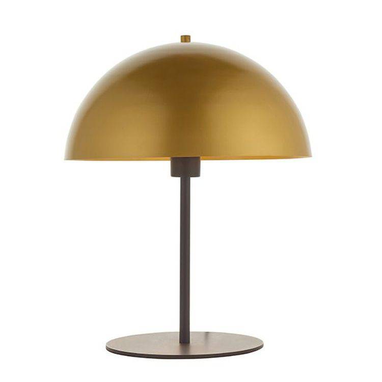 Eden Table Lamp Soft Gold & Dark Bronze Effect Paint - Comet Lighting