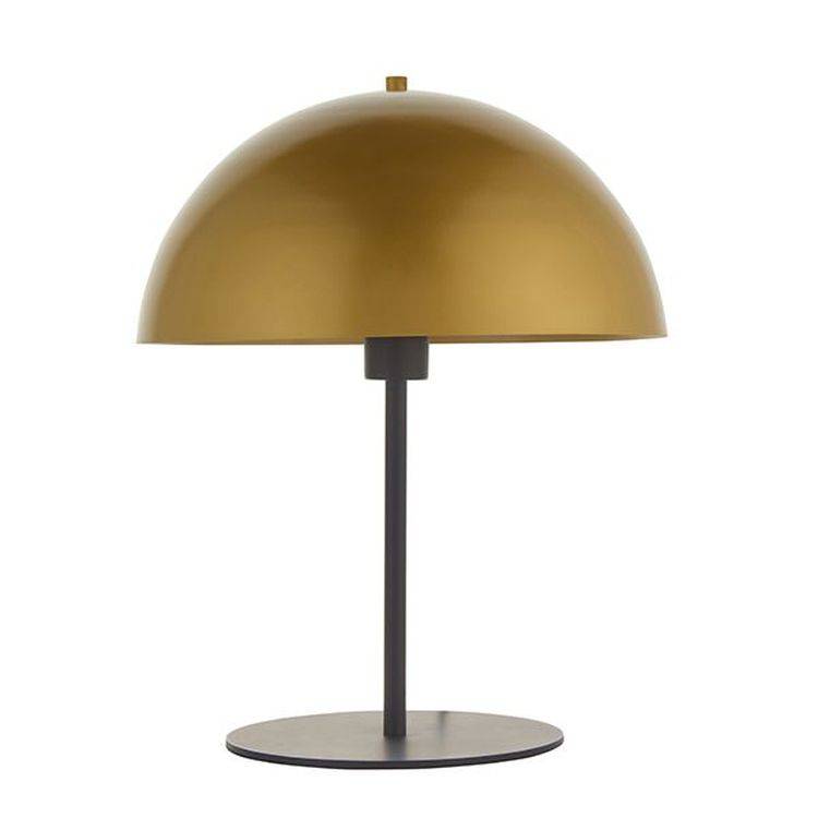 Eden Table Lamp Soft Gold & Dark Bronze Effect Paint - Comet Lighting