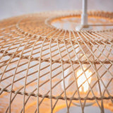 Gan Large Pendant Ceiling Light Natural Rattan - Comet Lighting