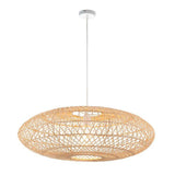 Gan Large Pendant Ceiling Light Natural Rattan - Comet Lighting