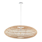 Gan Large Pendant Ceiling Light Natural Rattan - Comet Lighting