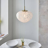 Ganges Pendant Ceiling Light Satin Brass - Comet Lighting