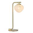 Ganges Table Lamp Satin Brass - Comet Lighting