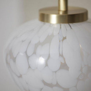 Ganges Table Lamp Satin Brass - Comet Lighting