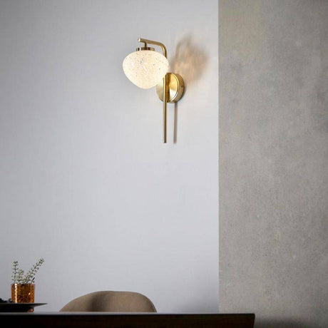 Ganges Wall Light Satin Brass - Comet Lighting