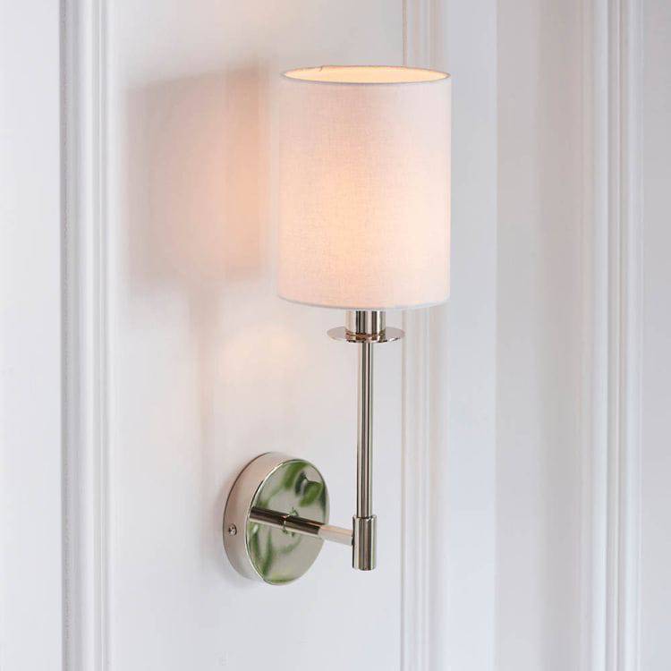 Gila Wall Light Bright Nickel - Comet Lighting