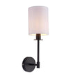 Gila Wall Light Matt Black - Comet Lighting