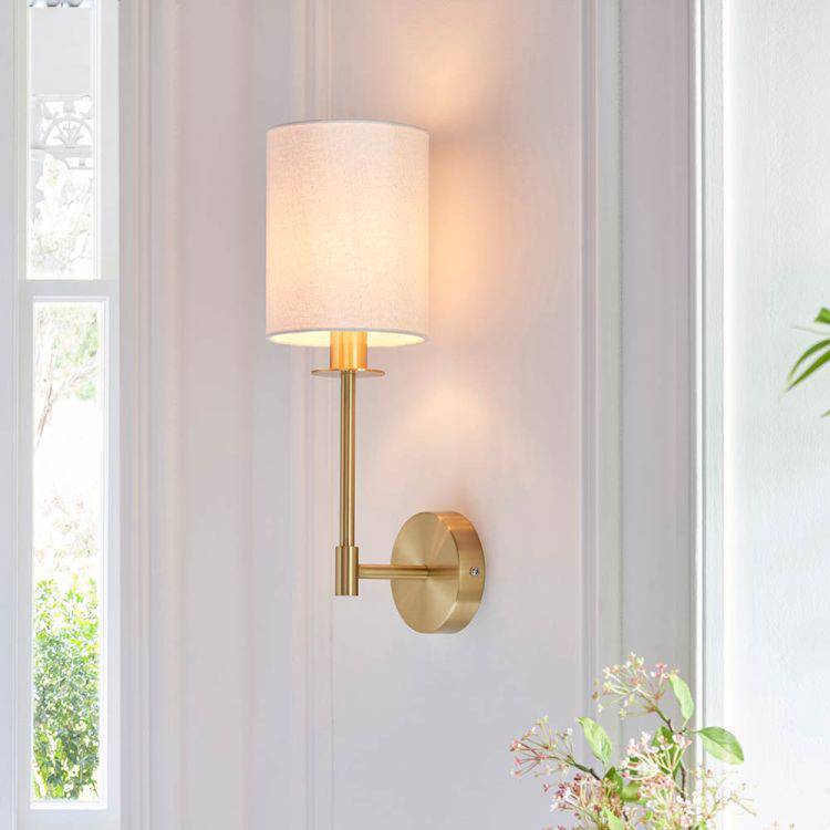 Gila Wall Light Satin Brass - Comet Lighting