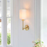 Gila Wall Light Satin Brass - Comet Lighting