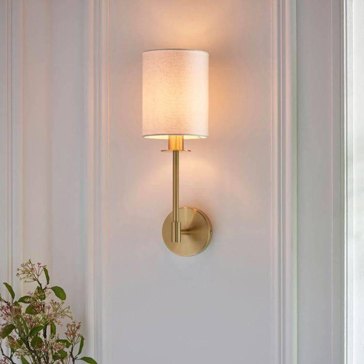 Gila Wall Light Satin Brass - Comet Lighting