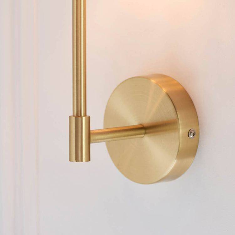 Gila Wall Light Satin Brass - Comet Lighting