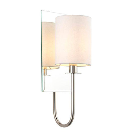 Hayes Wall Light Bright Nickel - Comet Lighting