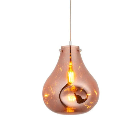 Huai Large Pendant Ceiling Light Copper - Comet Lighting