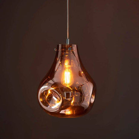 Huai Large Pendant Ceiling Light Copper - Comet Lighting