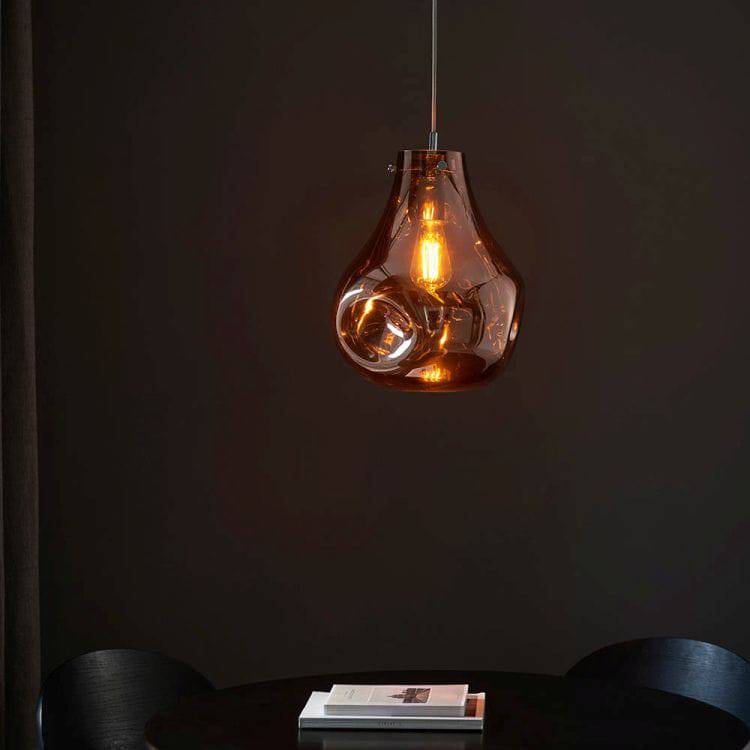 Huai Large Pendant Ceiling Light Copper - Comet Lighting