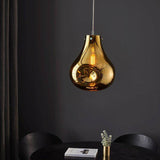 Huai Large Pendant Ceiling Light Gold - Comet Lighting