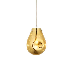 Huai Medium Pendant Ceiling Light Gold - Comet Lighting